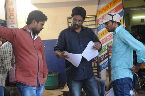 Rendaksharaalu Movie Working Stills